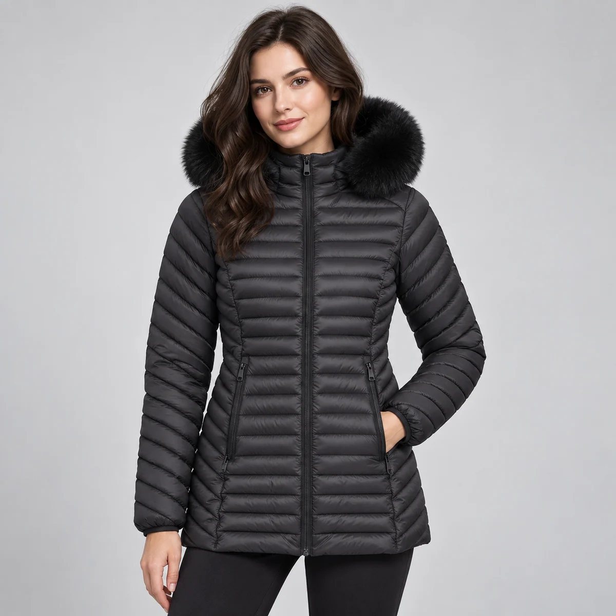 Chaqueta Cortavientos Materials: Shell Fabric for Padded Jackets in Windy Chilean Markets sourcing illustration