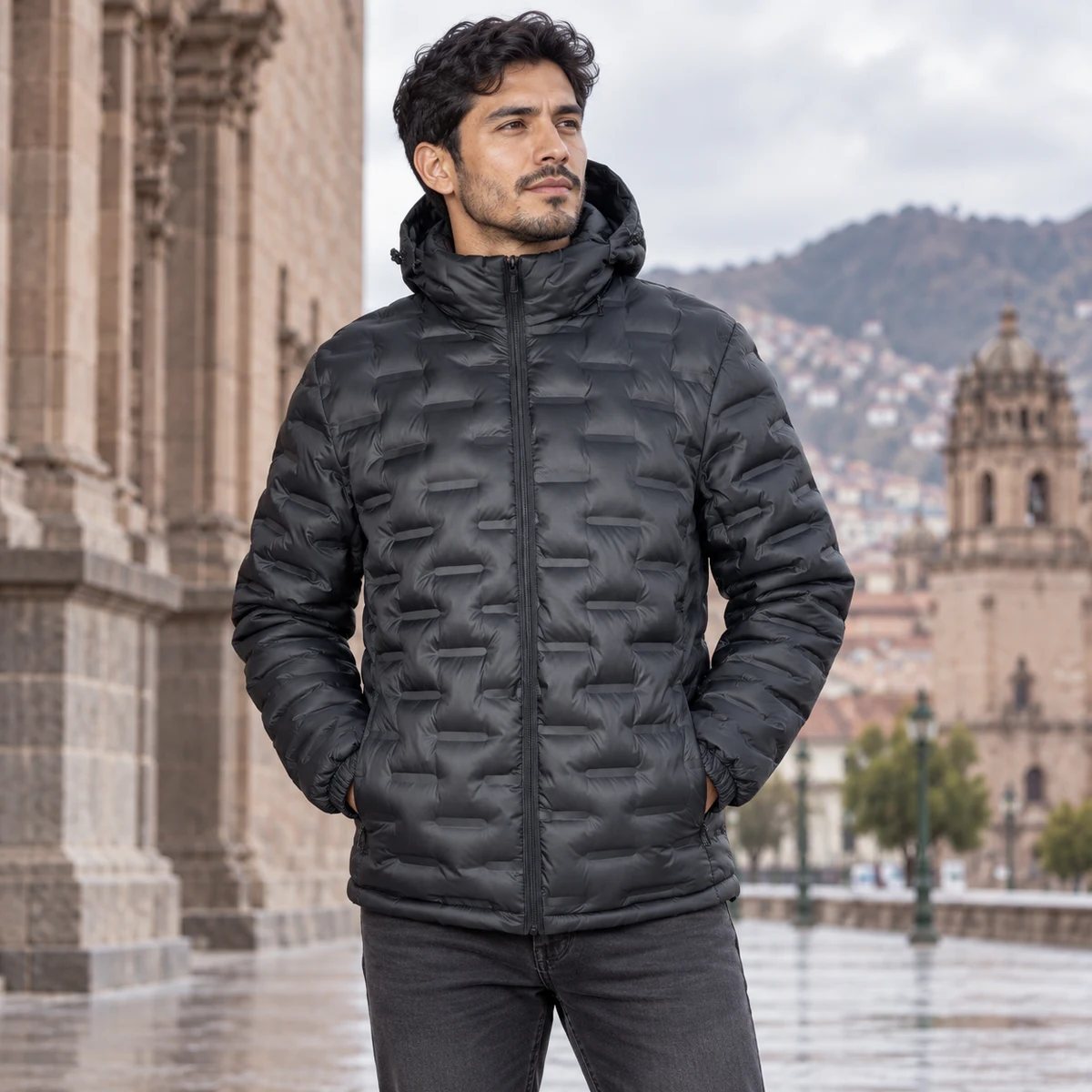Parka Assortment Planning: Men's Padded Jackets Wholesale for Chilean Retailers