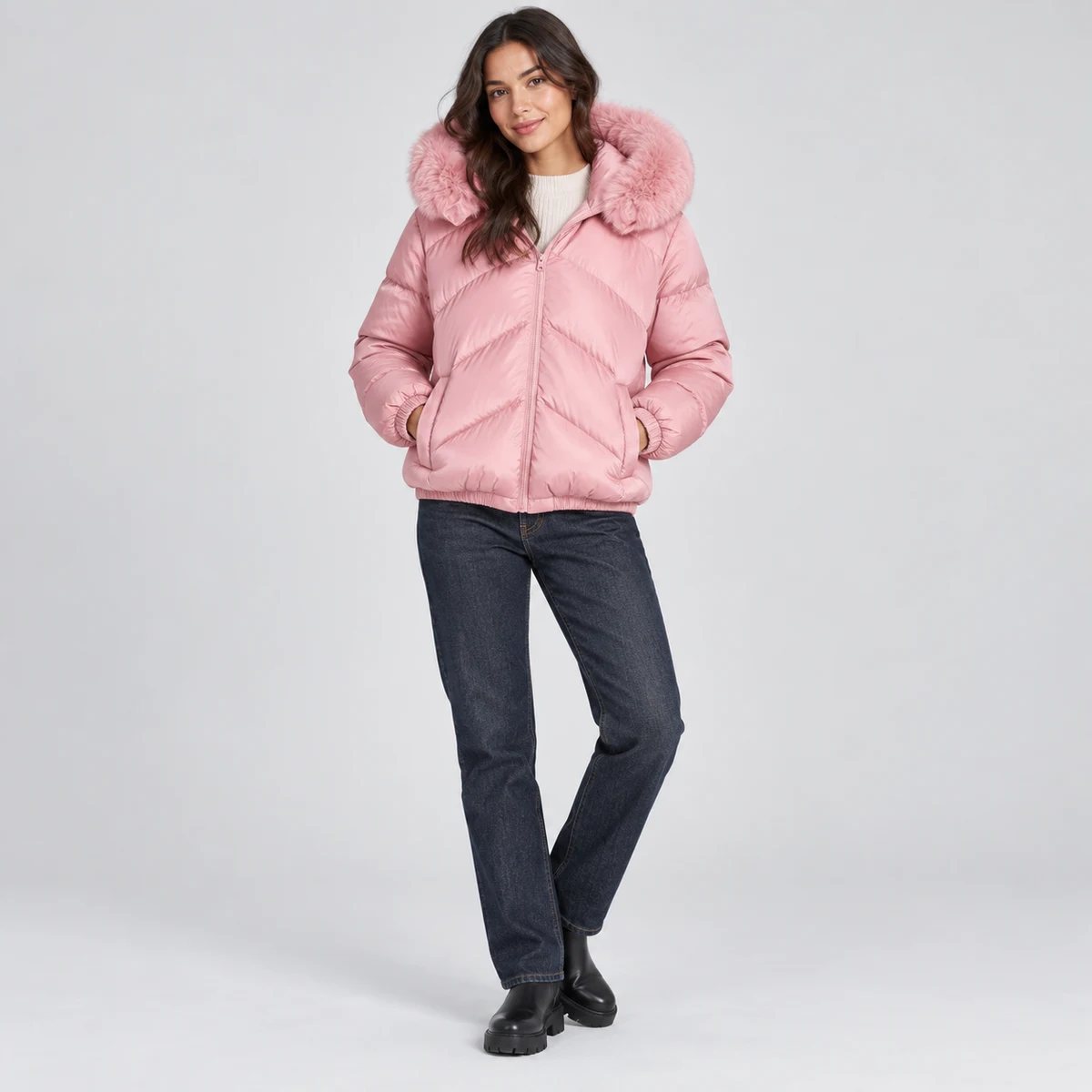 Campera Inflable for Women: Women's Winter Padded Jackets for Argentina Retail