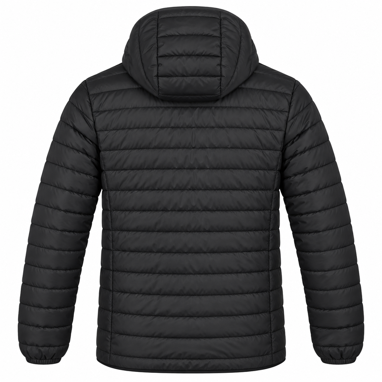 SunCheer Apparel P799F men’s black hooded jacket,