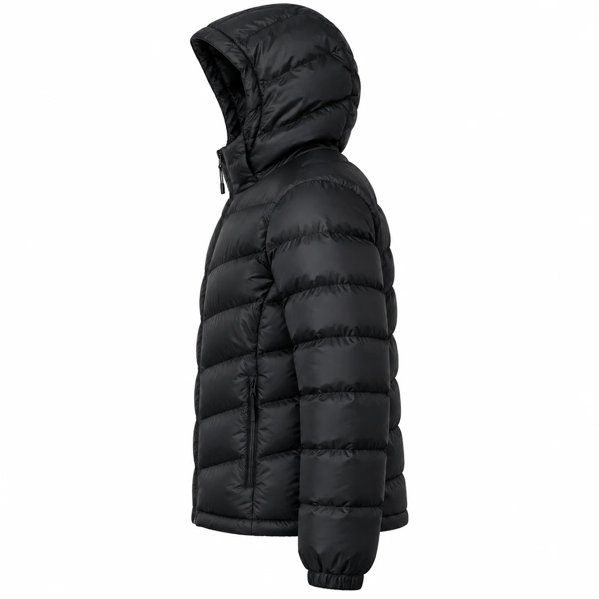 Men's Hooded Quilted Padded Jacket