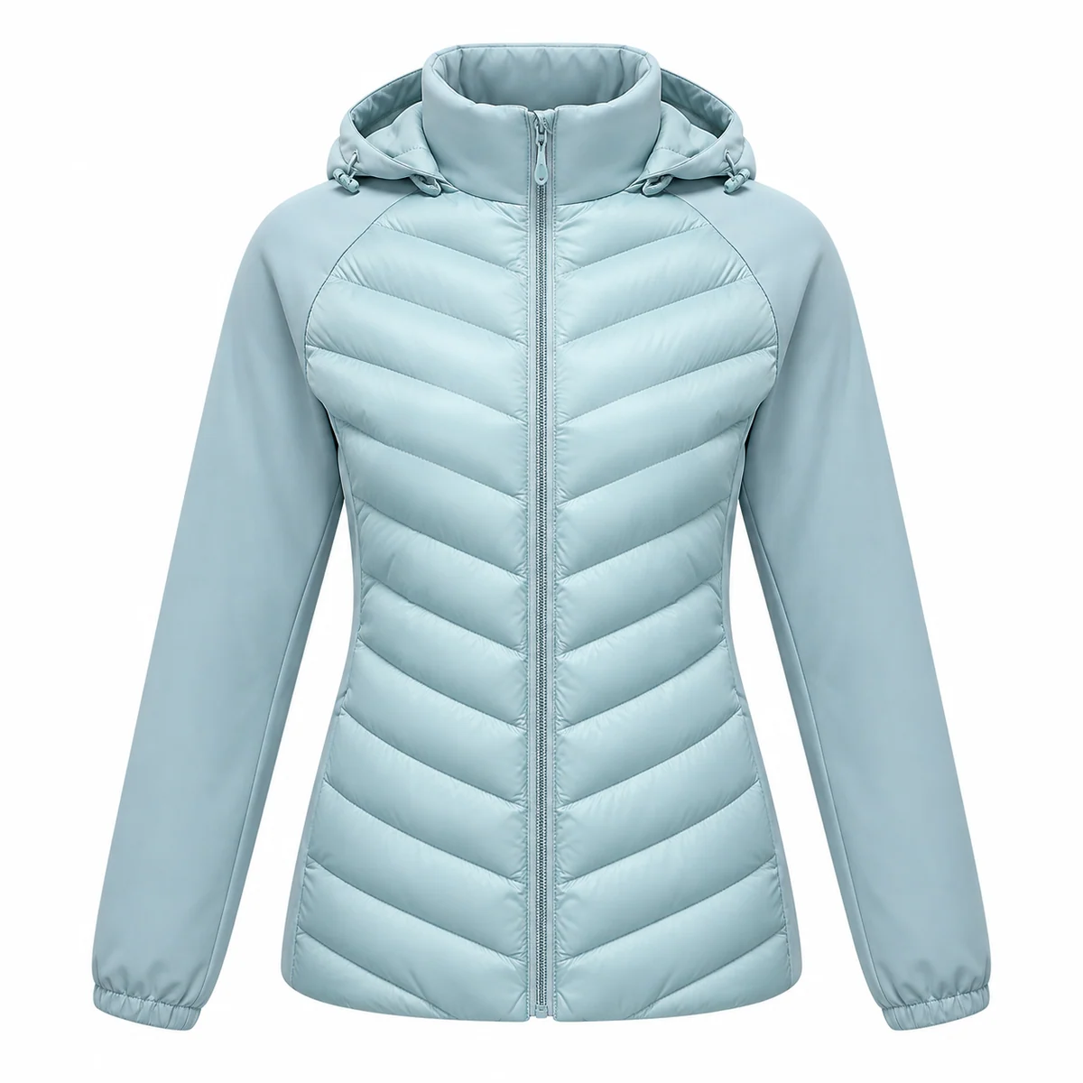 Women's Diagonal Quilted Lightweight Padded Jacket