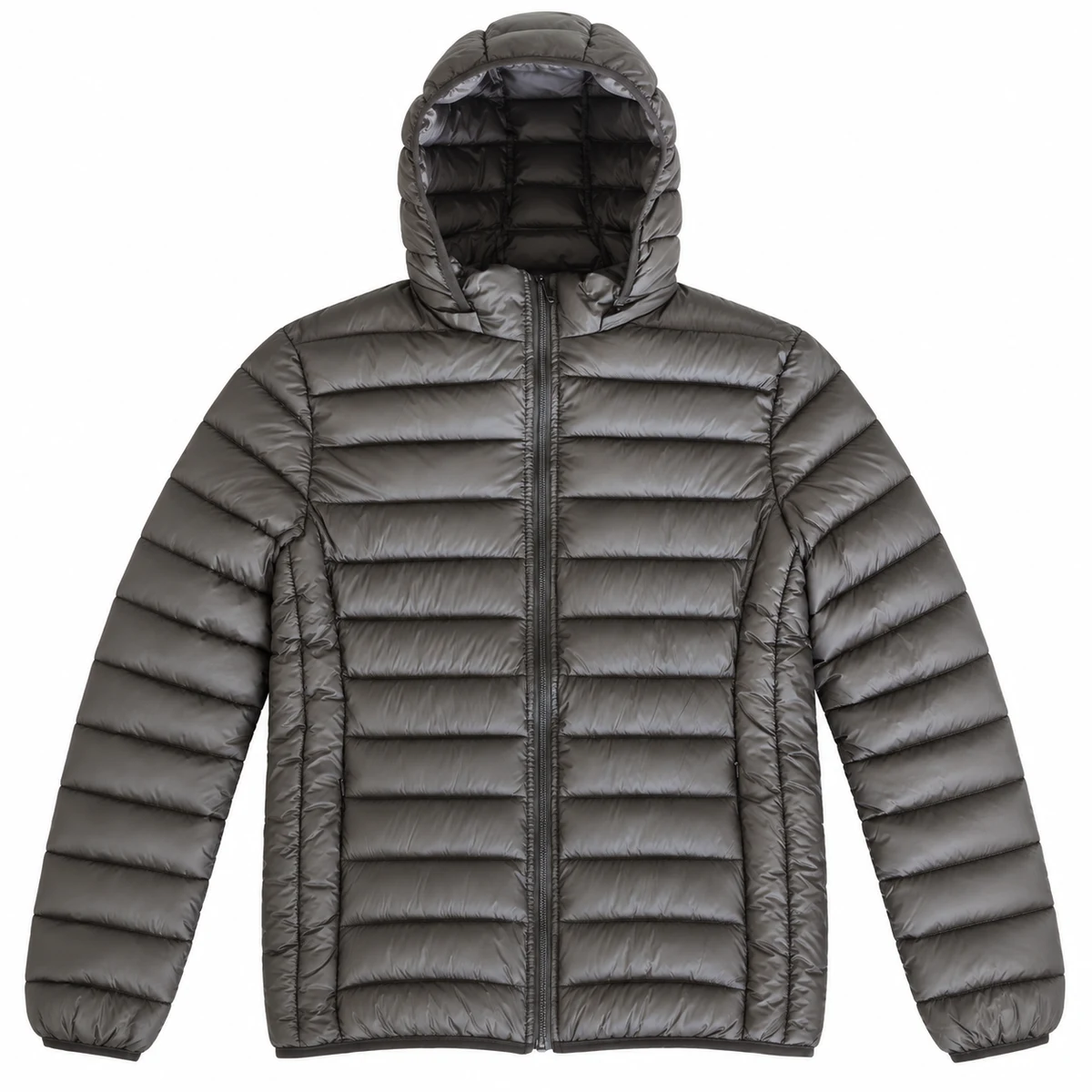 Men's Lightweight Hooded Padded Jacket - 819
