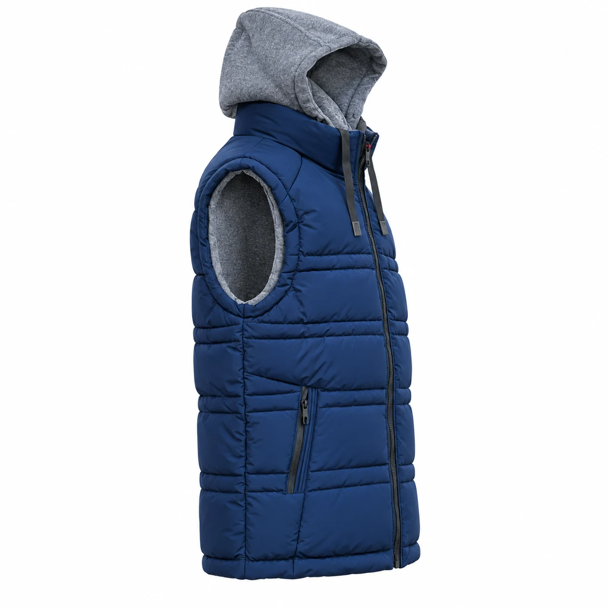 Men's Hooded Padded Vest - 958