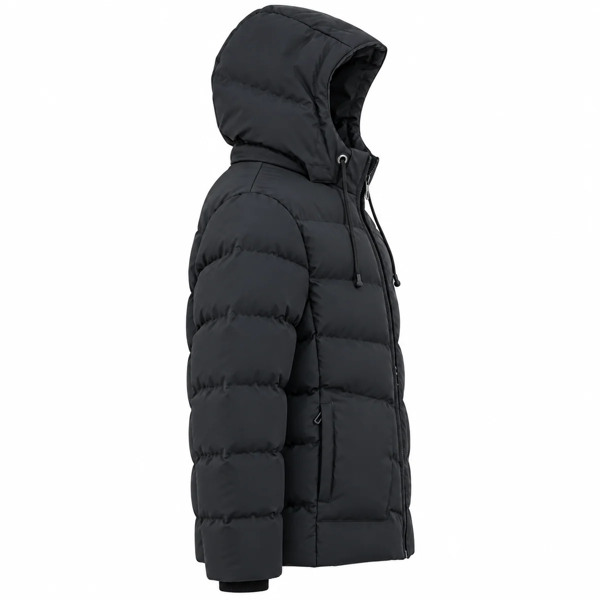 Men's Hooded Padded Jacket - AD989B