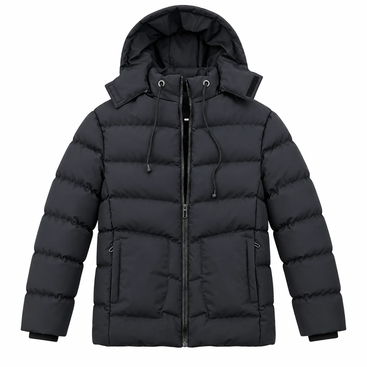 Men's Hooded Padded Jacket - AD989B