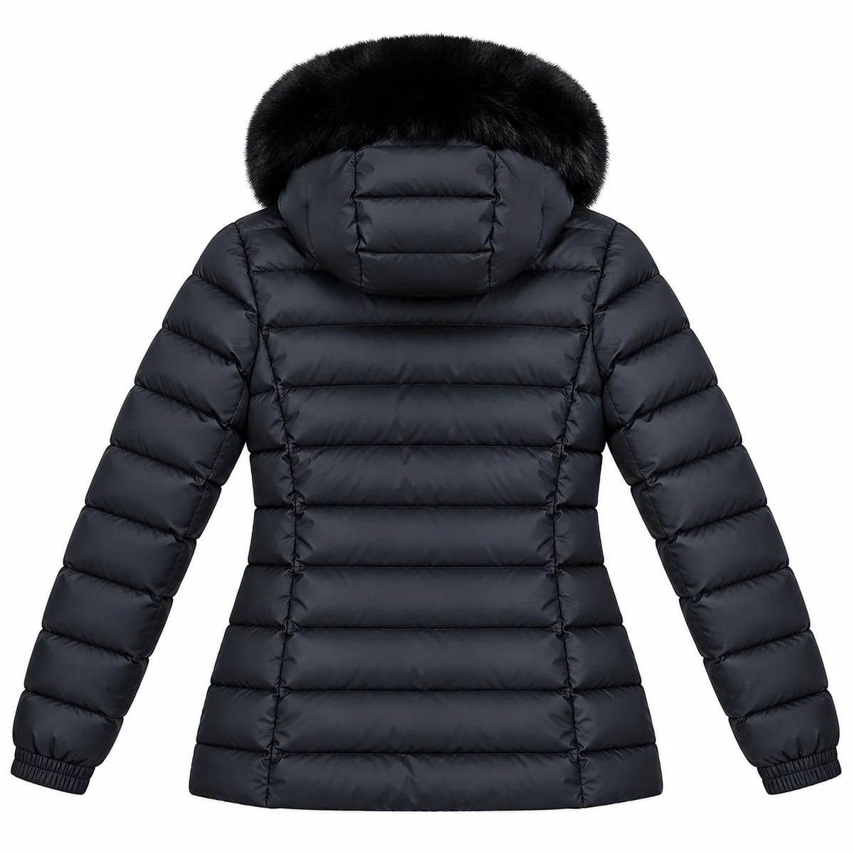Women's Faux Fur Hooded Padded Jacket - BG258