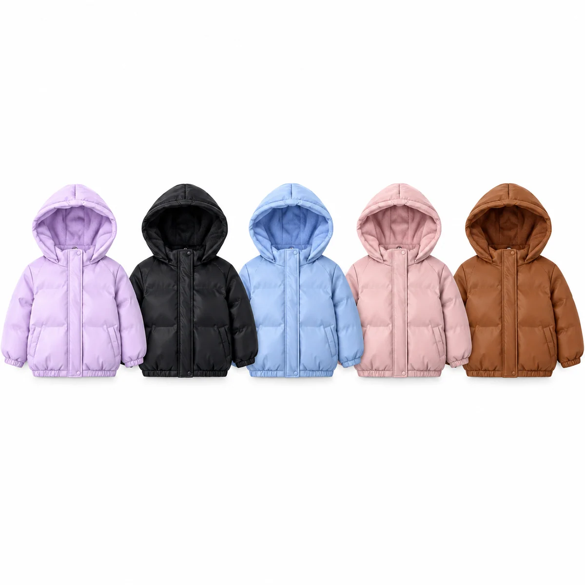 Women's Faux Fur Hooded Padded Jacket - JF58