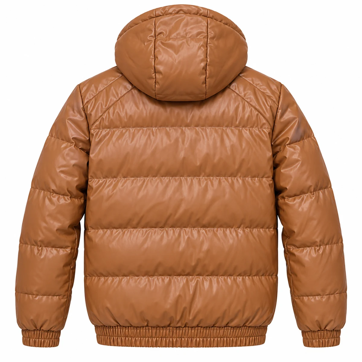 Men's Hooded Quilted Padded Jacket - 2302