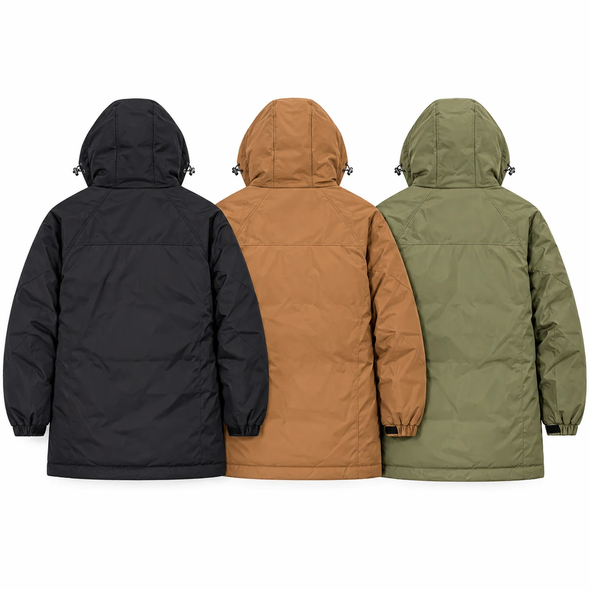 Men's Hooded Padded Parka - 2608