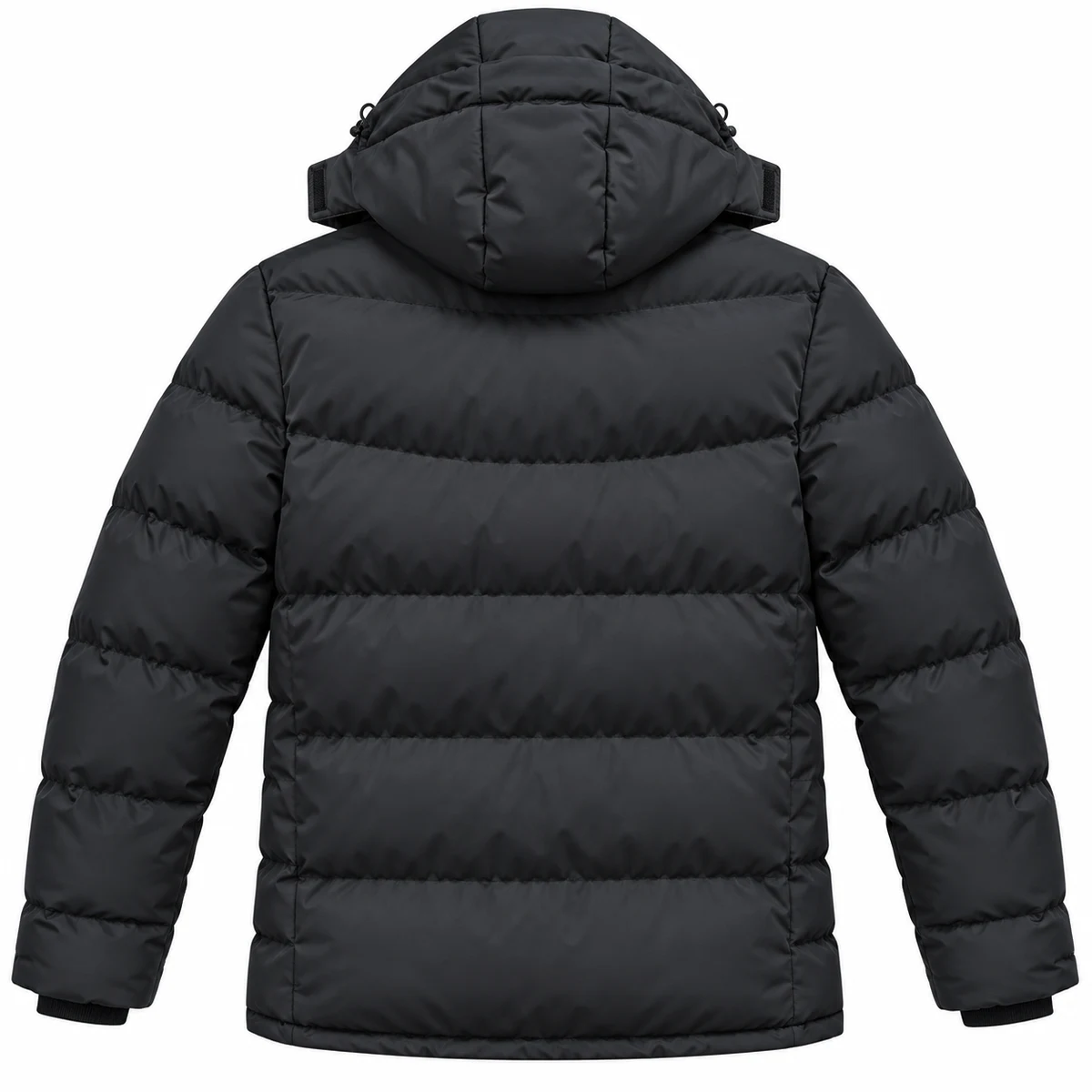 Men's Hooded Wide-Quilt Padded Jacket - P989A