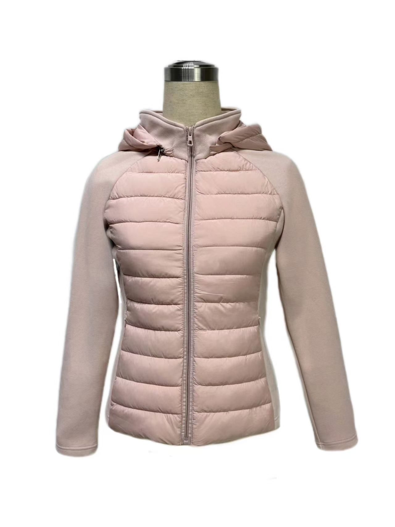 Women's Hybrid Sleeve Lightweight Padded Jacket